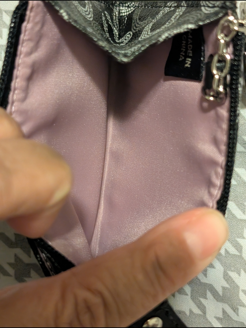 Coach Black Signature Coin Card Case - Picture 2 of 5